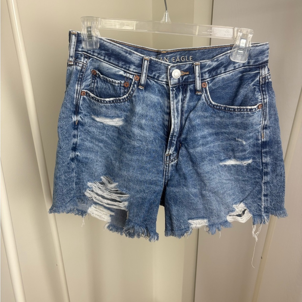 American Eagle Outfitters Women's Blue Denim Shorts